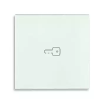 19132.P.B Клавиша для коаксиальных устройств на 2 модуля символом "ключ", белая, серая Vimar Arke