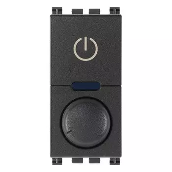 19136.1 Диммер MASTER, универсальная, потенциометр. Серый Vimar Arke