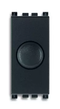 19153 Регулятор 230v 100 - 500w поворотный с переключателем, серый Vimar Arke