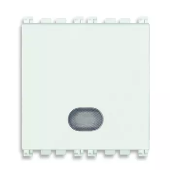 19183.B Кнопка set/reset, белая Vimar Arke