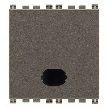 19183.M Кнопка set/reset, Metall Vimar Arke