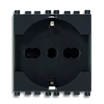 19210 Розетка 2p+t 16a универсальная, серая Vimar Arke