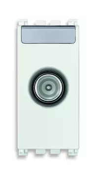 19300.10.B Розетка tv проходная 10db "папа", белая Vimar Arke