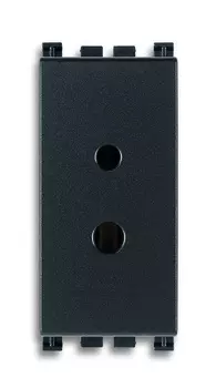 19331 Розетка 2p 6a 24v поляризованная, серая Vimar Arke