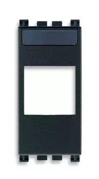 19341.C Адаптер rj45 infra+, серая Vimar Arke