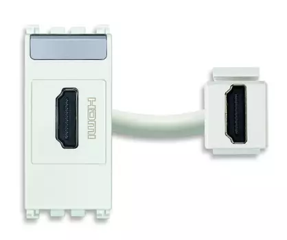 19346.B Розетка hdmi, белая Vimar Arke