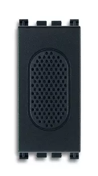 19378 Зуммер 230v 50 - 60hz, серый Vimar Arke