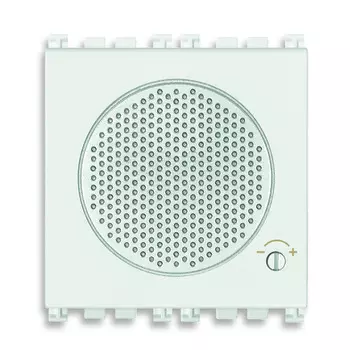 19380.B Звонок электронный 12v, белый Vimar Arke