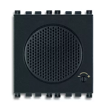 19380 Звонок электронный 12v, серый Vimar Arke