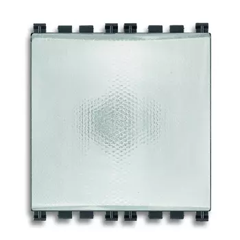 19387.B Табло призматическое белый, белое Vimar Arke