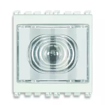 19396.B Переносная лампа + розетка с зарядным устройством 120v, белая Vimar Arke