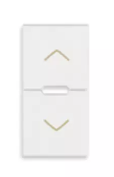 19531.21.B Клавиша 1m с символом "стрелки", белая Vimar Arke