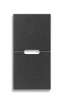 19531 Клавиша 1m кнопки простой, серая Vimar Arke