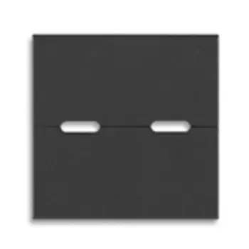 19532.S Клавиша 2m кнопки "качающейщейся", серая Vimar Arke