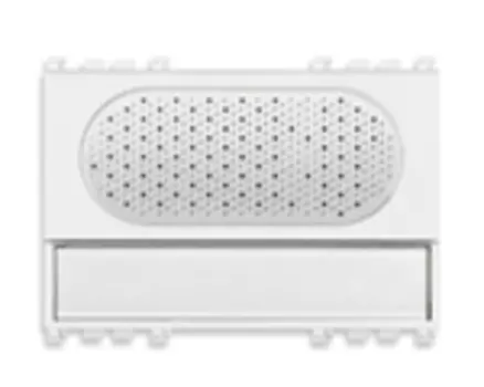 19577.B Кнопка вызова для витой пары, белая Vimar Arke