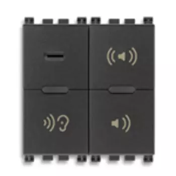 19586 Микрофон, серый Vimar Arke