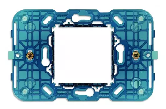 19612 Суппорт 2 модуля центр с винтами Vimar Arke