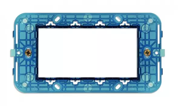 19614 Суппорт 4 модуля с винтами Vimar Arke