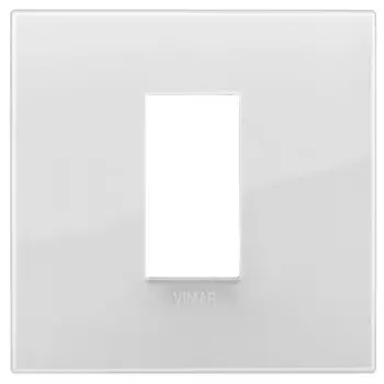 19641.66 Рамка Arke Classic ледяной блеск 1 модуль Vimar