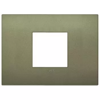 19652.77 Рамка Arke Classic Зеленый матовый 2 модуля Vimar