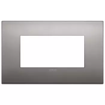 19654.10 Рамка Arke Classic Никель черный 4 модуля Vimar