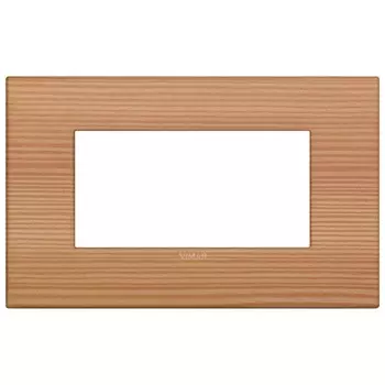 19654.43 Рамка Arke Classic Лиственница 4 модуля Vimar