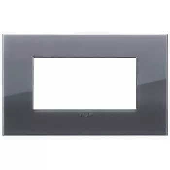 19654.61 Рамка Arke Classic Серый дымчатый 4 модуля Vimar
