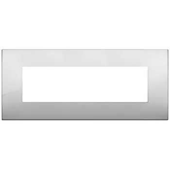 19657.03 Рамка Arke Classic Серебро 7 модулей Vimar