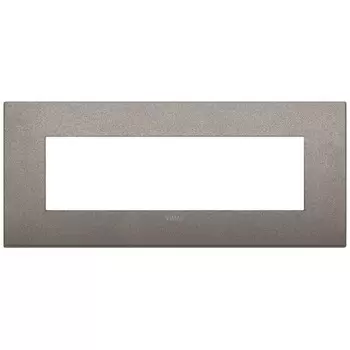 19657.04 Рамка Arke Classic Титан матовый 7 модулей Vimar