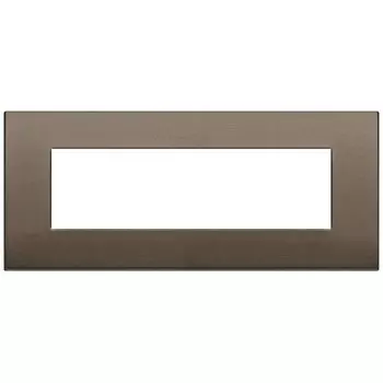 19657.17 Рамка Arke Classic темная бронза 7 модулей Vimar