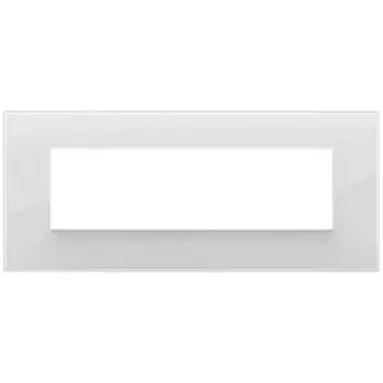 19657.B66 Рамка Arke Classic Total Look Ледяной 7 модулей Vimar