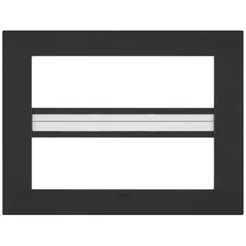 19660.71 Рамка Arke Classic Черный 14 модулей Vimar