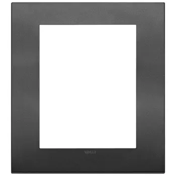 19668.01 Рамка Arke Classic Графит матовый 8 модулей Vimar