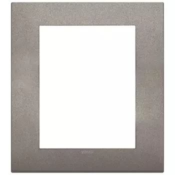 19668.04 Рамка Arke Classic Титан матовый 8 модулей Vimar