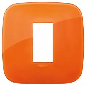 19671.63 Рамка Arke Round Оранжевый 1 модуль Vimar