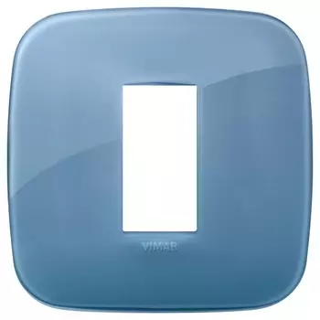 19671.64 Рамка Arke Round Ультрамарин 1 модуль Vimar