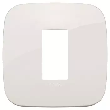 19671.83 Рамка Arke Round Слоновая кость 1 модуль Vimar