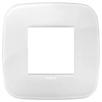 19672.66 Рамка Arke Round Ледяной 2 модуля Vimar