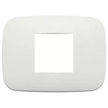 19682.25 Рамка Arke Round Жемчужный матовый 2 модуля Vimar