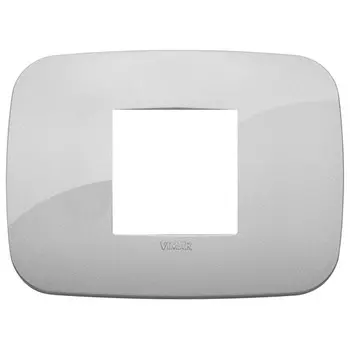 19682.89 Рамка Arke Round Серебро 2 модуля Vimar