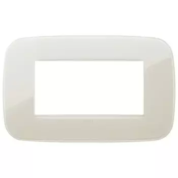 19684.67 Рамка Arke Round слоновая кость 4 модуль Vimar