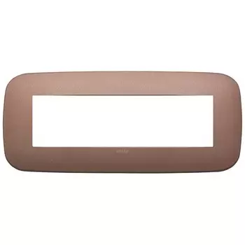 19687.24 Рамка Arke Round Бронза матовая 7 модулей Vimar