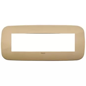 19687.88 Рамка Arke Round Античное золото 7 модулей Vimar