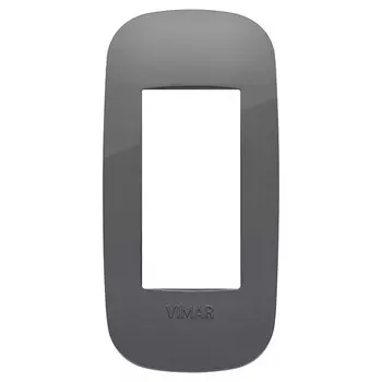 19696.82 Рамка Arke Round Серый 1 модуль Vimar