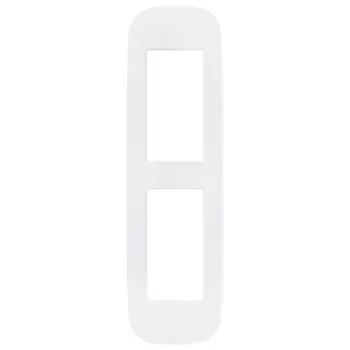 19697.84 Рамка Arke Round Белый 2 модуля Vimar