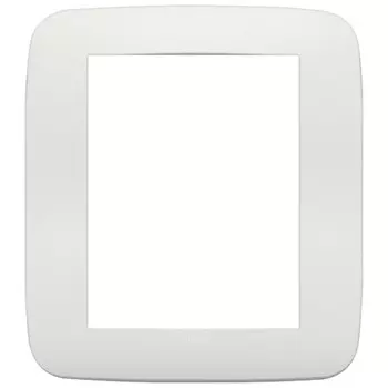 19698.25 Рамка Arke Round Жемчужный матовый 8 модулей Vimar