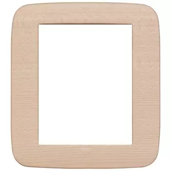 19698.53 Рамка Arke Round Клен 8 модулей Vimar