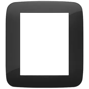 19698.81 Рамка Arke Round Черный 8 модулей Vimar