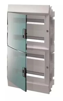 1SLM004100A1410 Шкаф в нишу Mistral41 72М зеленая дверь 850 градусов (без клемм) Mistral41 ABB