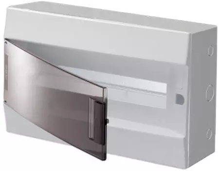 1SPE007717F9996 Шкаф настенный Mistral41 18М прозрачная дверь (с клемм) Mistral41 ABB